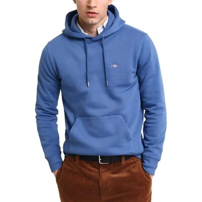 GANT Modell 2007058 - Reguläre Passform Hoodie - Blau GANT Modell 2007058 - Reguläre Passform Hoodie - Blau