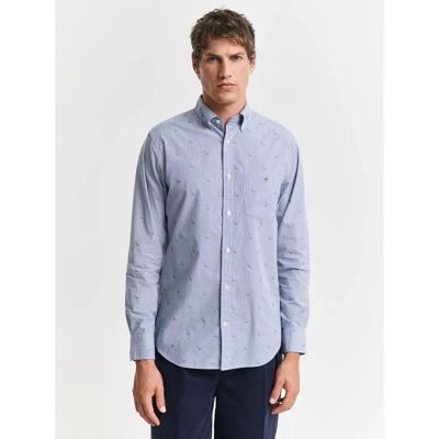 GANT Model Xxxl Námořnická Bavlněná Košile - Košile GANT Model Xxxl Námořnická Bavlněná Košile - Košile