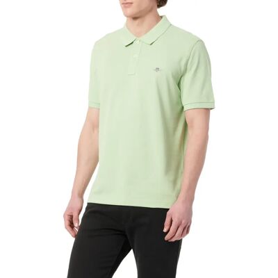 GANT Regular Fit Piqué Polo - Zelená - Muž GANT Regular Fit Piqué Polo - Zelená - Muž