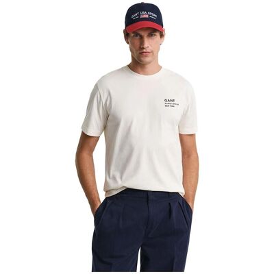 GANT Small Graphic T-Shirt - Casual GANT Small Graphic T-Shirt - Casual