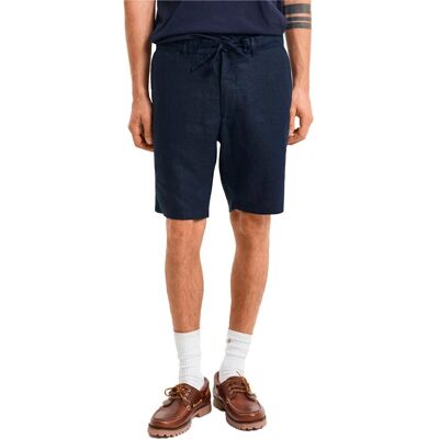 Gant Bermuda Relaxed Linen Drawstring Shorts - Shorts Gant Bermuda Relaxed Linen Drawstring Shorts - Shorts