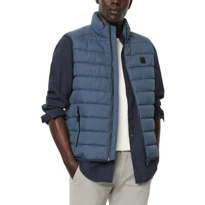 MARC O'POLO Recycelte blaue Weste - vest MARC O'POLO Recycelte blaue Weste - vest