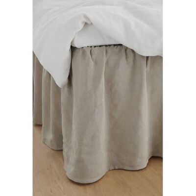 Ellos - Helmalakana Candice av vasket lin, 60 cm - Unisex Beige Ellos - Helmalakana Candice av vasket lin, 60 cm - Unisex Beige