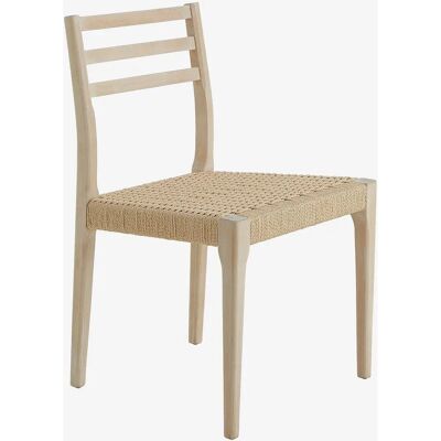 Ellos Dagny - 2-pack skandinaviska björkstolar - Vit & Naturlig Ellos Dagny - 2-pack skandinaviska björkstolar - Vit & Naturlig