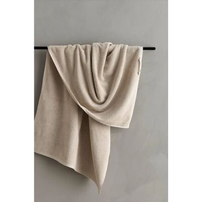 Elise bomullsbadhandduk - 70x140cm - Naturlig - Badhandduk Elise bomullsbadhandduk - 70x140cm - Naturlig - Badhandduk