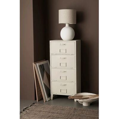 Ellos Barny Sideboard - Industriell Metall 4 Fack Ellos Barny Sideboard - Industriell Metall 4 Fack