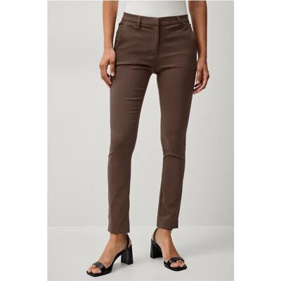 Ellos Flexy Slim fit byxor - Bruna - Kvinnor Ellos Flexy Slim fit byxor - Bruna - Kvinnor