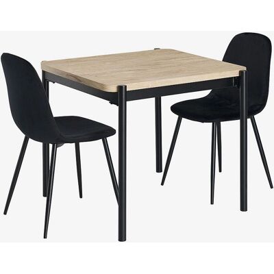 Ellos Home - Gilda Spisegruppe - Hvid Ellos Home - Gilda Spisegruppe - Hvid