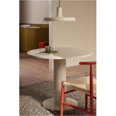 Ellos Home - Rund MDF Matbord Bobbel - Vit Ellos Home - Rund MDF Matbord Bobbel - Vit