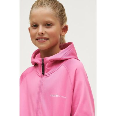 Áhkká Powerfleece Jr Rosa - Fleecejakke til børn Áhkká Powerfleece Jr Rosa - Fleecejakke til børn