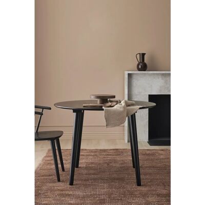 Ellos Jolina 106cm Svart Matbord - Askfiner Ellos Jolina 106cm Svart Matbord - Askfiner