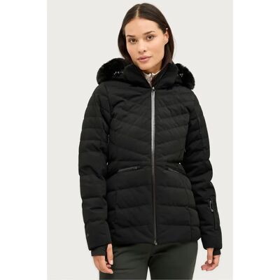 Áhkká Gold Skijakke - Sort - 46 Kvinde - Skijakke Áhkká Gold Skijakke - Sort - 46 Kvinde - Skijakke