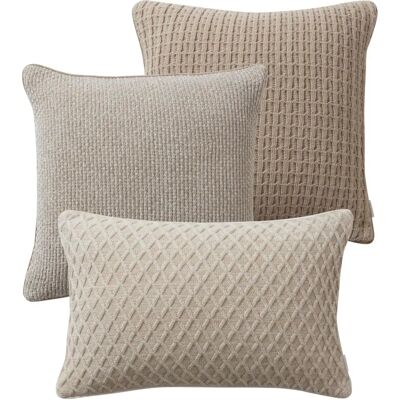 Jotex MILA Beige 3-pack Kussenslopen - Pillowcases Jotex MILA Beige 3-pack Kussenslopen - Pillowcases