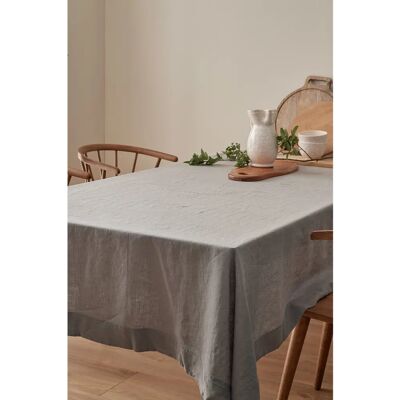 Ellos - Linnedækken Malva - Grå - 137X300 - Dækken Ellos - Linnedækken Malva - Grå - 137X300 - Dækken