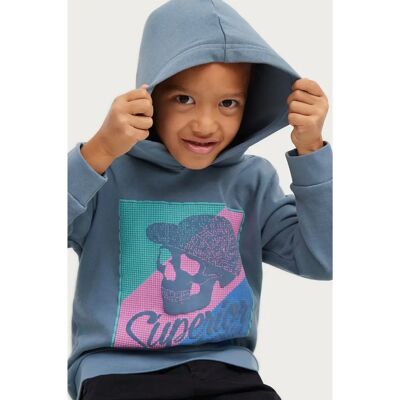 Ellos Maddox Hoodie - Blå - Menn & Barn - Hettegenser Ellos Maddox Hoodie - Blå - Menn & Barn - Hettegenser