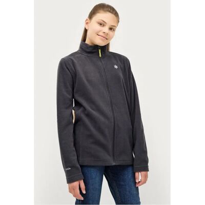Áhkká Basic Fleece Kids - Microfleece, Høj Krave, Broderet Logo - Fleecejakke Áhkká Basic Fleece Kids - Microfleece, Høj Krave, Broderet Logo - Fleecejakke