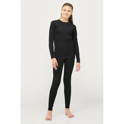 Áhkká - Barn merinoullbukser - Svart - 110/116 - Kids Merino Wool Pants Áhkká - Barn merinoullbukser - Svart - 110/116 - Kids Merino Wool Pants