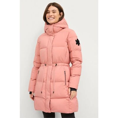 Áhkká Gold dunjacka med dragsko - Rosa - Dam Áhkká Gold dunjacka med dragsko - Rosa - Dam