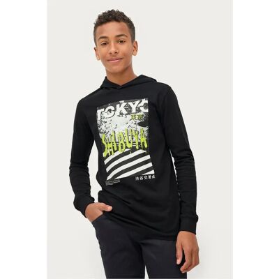 Ellos Collection Bobby Langærmet hoodie T-shirt - Herre Ellos Collection Bobby Langærmet hoodie T-shirt - Herre