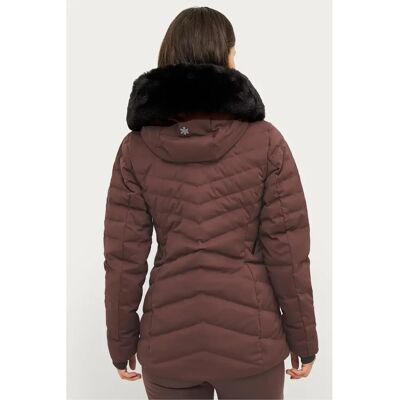 Áhkká Gold Skijakke - Brun - 46 Kvinne Áhkká Gold Skijakke - Brun - 46 Kvinne