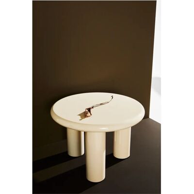 Pastill Ted Sofabord - 60cm Diameter - Gul Pastill Ted Sofabord - 60cm Diameter - Gul