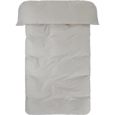 ZACK SATIN Algodón Orgánico Beige 200X220 - Funda de edredón ZACK SATIN Algodón Orgánico Beige 200X220 - Funda de edredón