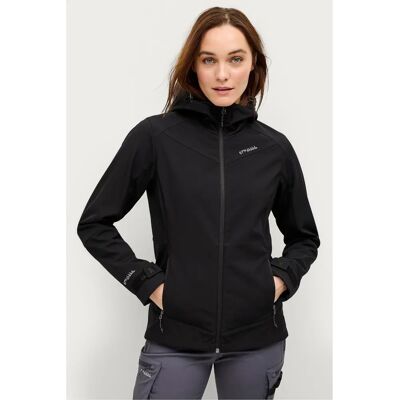 Áhkká - Softshell jakke med hætte - Kvinde 36 Áhkká - Softshell jakke med hætte - Kvinde 36