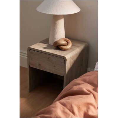 Ellos Home Mydisa Natbord - Beige Ellos Home Mydisa Natbord - Beige