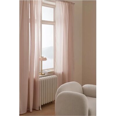 Ellos Ilona 2-pak Pink Gennemsigtig Voile Gardiner - Gardiner Ellos Ilona 2-pak Pink Gennemsigtig Voile Gardiner - Gardiner
