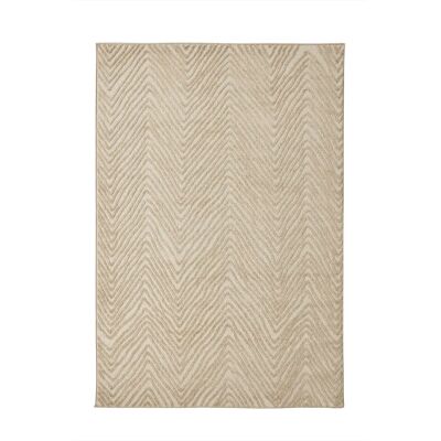 &Home Tæppe Daisy Zigzag - Beige - Indendørs/Udendørs - 240X390 &Home Tæppe Daisy Zigzag - Beige - Indendørs/Udendørs - 240X390