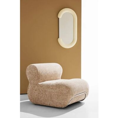 Pastill Archie Beige Fåtölj - Lænestol Pastill Archie Beige Fåtölj - Lænestol