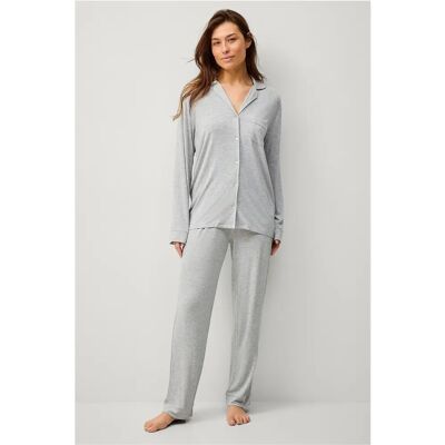 Ellos Collection - Madelyn Pyjamas - Grå 50/52 - Pyjamas Ellos Collection - Madelyn Pyjamas - Grå 50/52 - Pyjamas