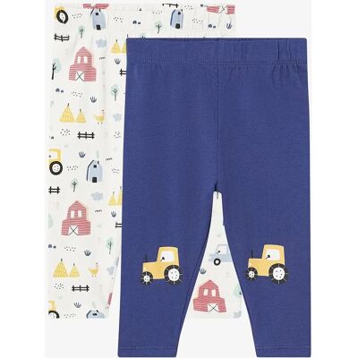 Ellos Collection - Leggings Farmer 2-pakke - Natur - Leggings Ellos Collection - Leggings Farmer 2-pakke - Natur - Leggings