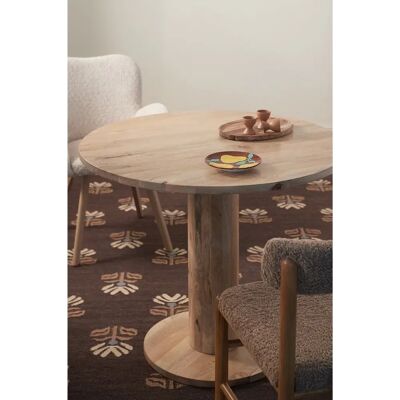 Ellos Home - Mango spisebord - Beige - 90cm - FSC Ellos Home - Mango spisebord - Beige - 90cm - FSC
