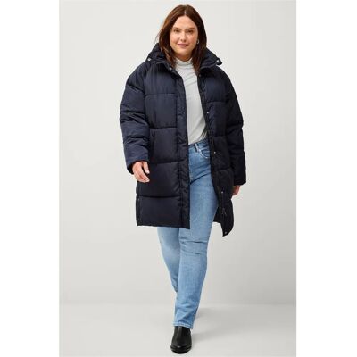 Ellos Plus kollektion - Isabelle Frakke - Blå - Kvinder Ellos Plus kollektion - Isabelle Frakke - Blå - Kvinder