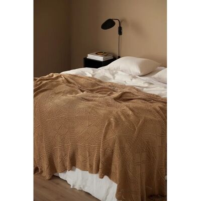 Ellos Home - Juliette Crochet - Gul 145X260 Sengeteppe Ellos Home - Juliette Crochet - Gul 145X260 Sengeteppe