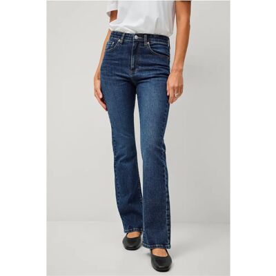 Ellos Collection - Utsvingte stretchjeans med høy midje - Kvinner Ellos Collection - Utsvingte stretchjeans med høy midje - Kvinner
