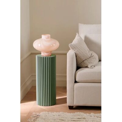 Ellos Home - Pidestall Raffe høyde 60 cm - Grønn Ellos Home - Pidestall Raffe høyde 60 cm - Grønn