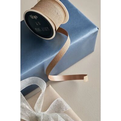 Ellos Home - Snow 10m - Gold - Glittertråd Ellos Home - Snow 10m - Gold - Glittertråd