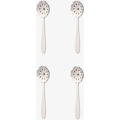 Ellos Home - Teaspoon Iris 4 pcs - Silver - Spoon set Ellos Home - Teaspoon Iris 4 pcs - Silver - Spoon set