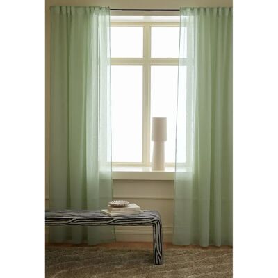 Homeroom Gröna återvunna polyester Gardiner - 220cm Homeroom Gröna återvunna polyester Gardiner - 220cm