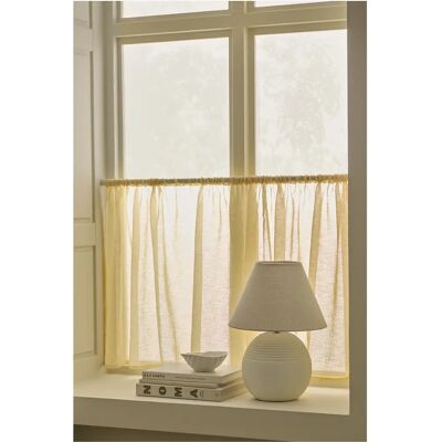 Home - Mila Bottom Curtains - Gul 68x250 - Kaffegardin Home - Mila Bottom Curtains - Gul 68x250 - Kaffegardin