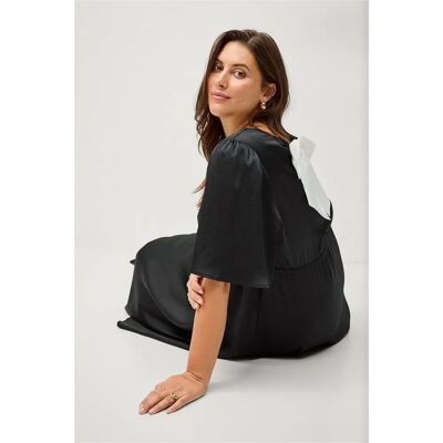 Ellos Plus kollektion - Viola kjole - Sort 56/58 - Kjole Ellos Plus kollektion - Viola kjole - Sort 56/58 - Kjole