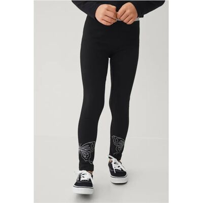 Ellos Collection Emma Leggings - Svart 110/116 - Leggings Ellos Collection Emma Leggings - Svart 110/116 - Leggings