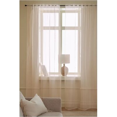 &Home Delilah 2-pack rosa multifunktionsgardin - 300 cm &Home Delilah 2-pack rosa multifunktionsgardin - 300 cm