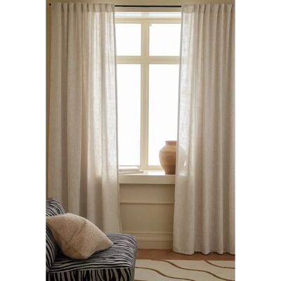 Ellos Home - Multibåndsgardin Olinda 2 stk - Hvid - Gardin Ellos Home - Multibåndsgardin Olinda 2 stk - Hvid - Gardin