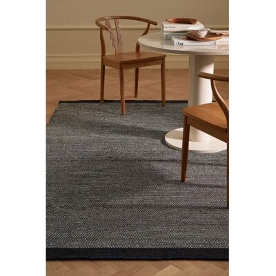 Ellos Home - Dot - Sort 170X240 Tæppe Ellos Home - Dot - Sort 170X240 Tæppe