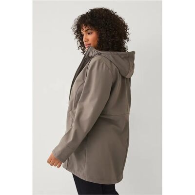 Ellos Plus kollektion - Softshell jakke - Brun - Kvinde Ellos Plus kollektion - Softshell jakke - Brun - Kvinde