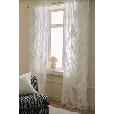 Ellos Home - 2-pack Jolie Hvite Multibåndsgardiner Ellos Home - 2-pack Jolie Hvite Multibåndsgardiner