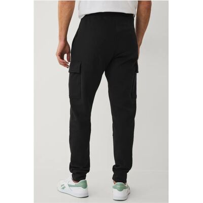 Ellos Collection - Sweatbukser med benlommer - Sort S Ellos Collection - Sweatbukser med benlommer - Sort S